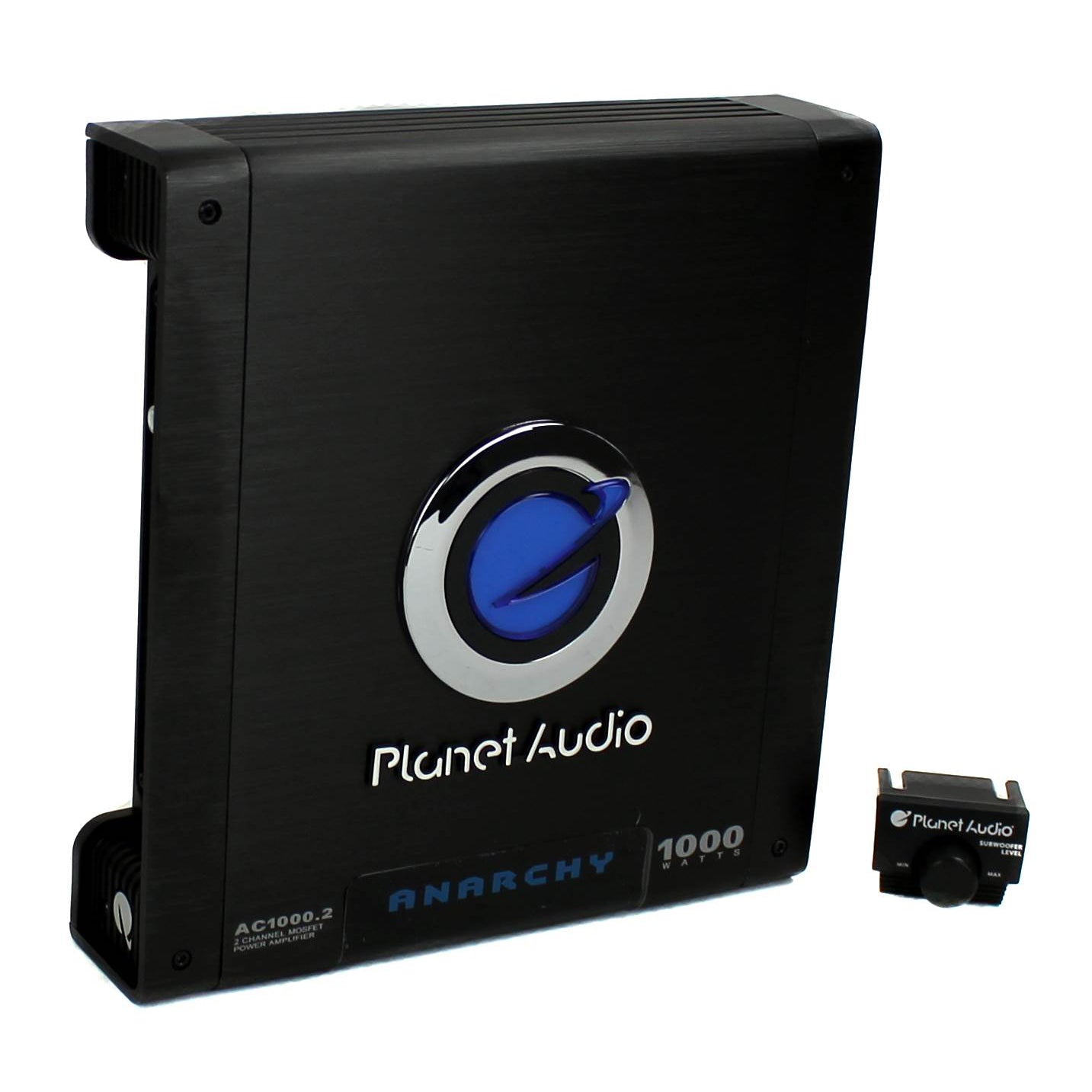 Planet Audio AC1000.2 1000W 2 Channel MOSFET Class A/B Power Stereo Amplifier (For Parts)