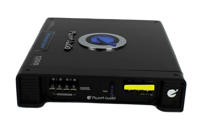 Planet Audio AC1200.2 1200W 2 Channel Car A/B Amplifier Power Amp AC12002