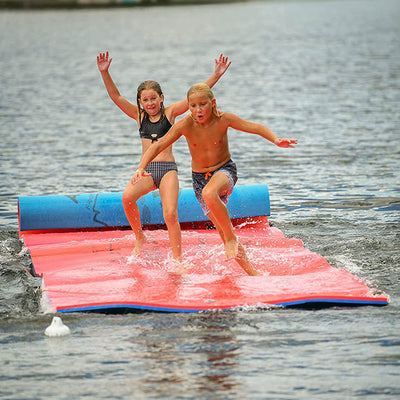 Aqua Lily Pad 16' All American 3 Layer Water Playground Floating Foam Island