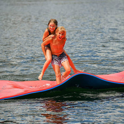 Aqua Lily Pad 16' All American 3 Layer Water Playground Floating Foam Island - VMInnovations