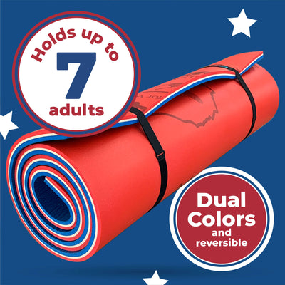 Aqua Lily Pad 16' All American 3 Layer Water Playground Floating Foam Island - VMInnovations