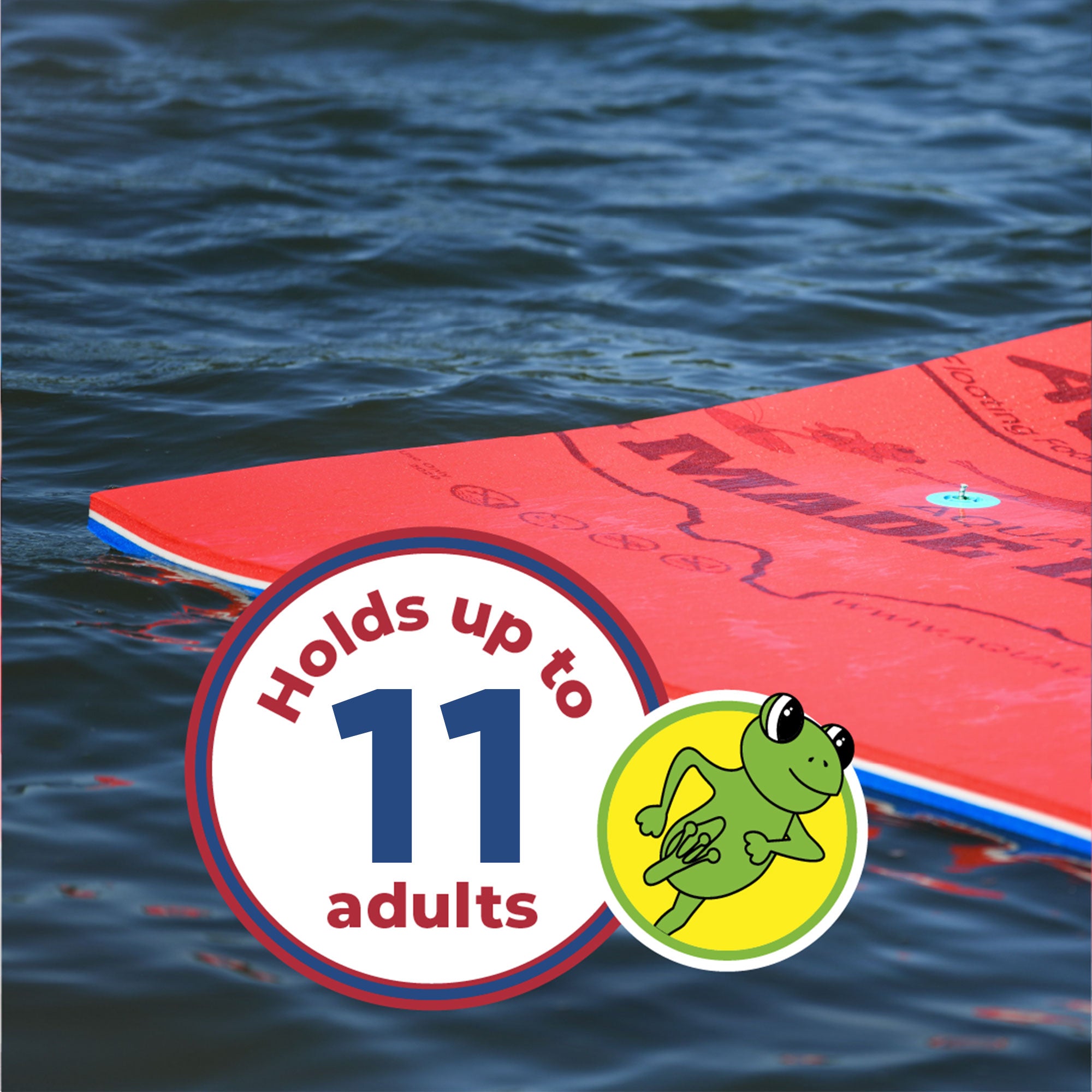Aqua Lily Pad 20' All American 2 Layer Water Playground Foam Island (Open Box) - VMInnovations
