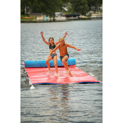 Aqua Lily Pad 20' All American 2 Layer Water Playground Foam Island (Open Box) - VMInnovations