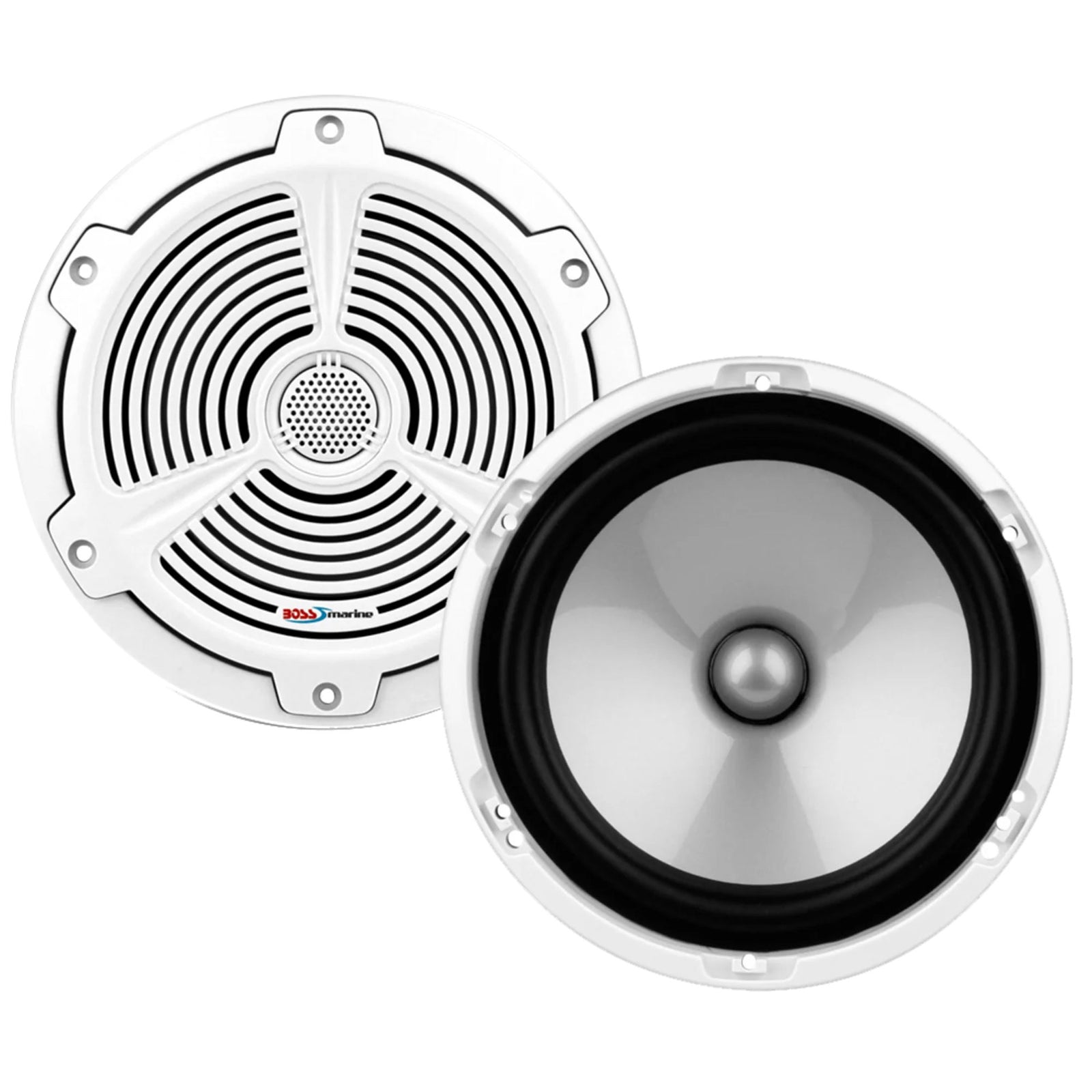BOSS Audio MR652C 6.5 Inch 350 Watt 2-Way Full Range Marine Boat Speaker Systems - VMInnovations