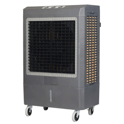 Hessaire Outdoor 1,600 Square Foot Evaporative Air Cooler Humidifier, Gray