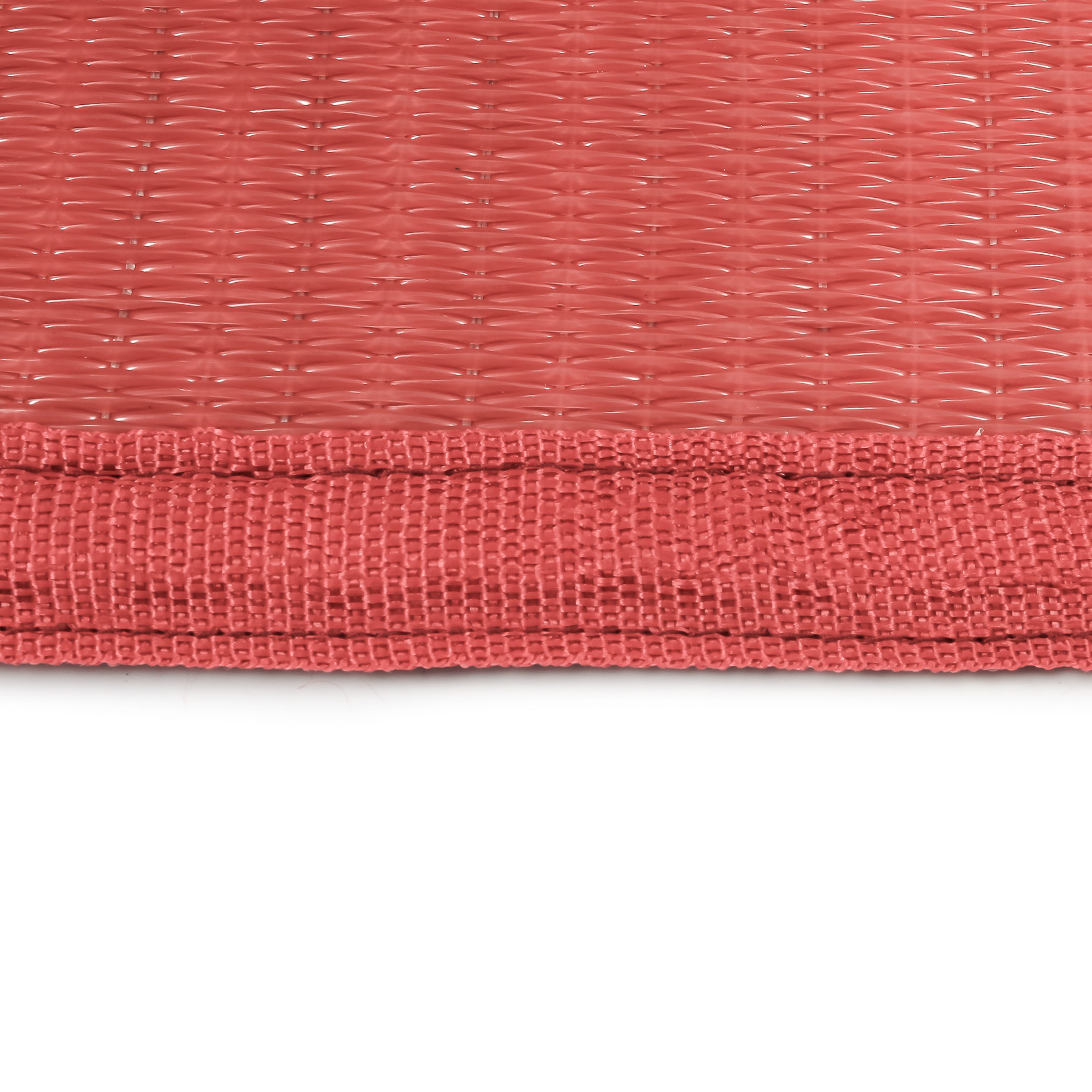 Camco 42882 Reversible 6 Foot by 9 Foot Outdoor RV Awning Leisure Mat, Burgundy