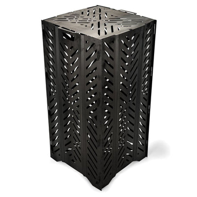 51250 Outdoor Yard Debris Burn Bin Incinerator w/ Lid, Large, 45 Inch (Open Box) - VMInnovations