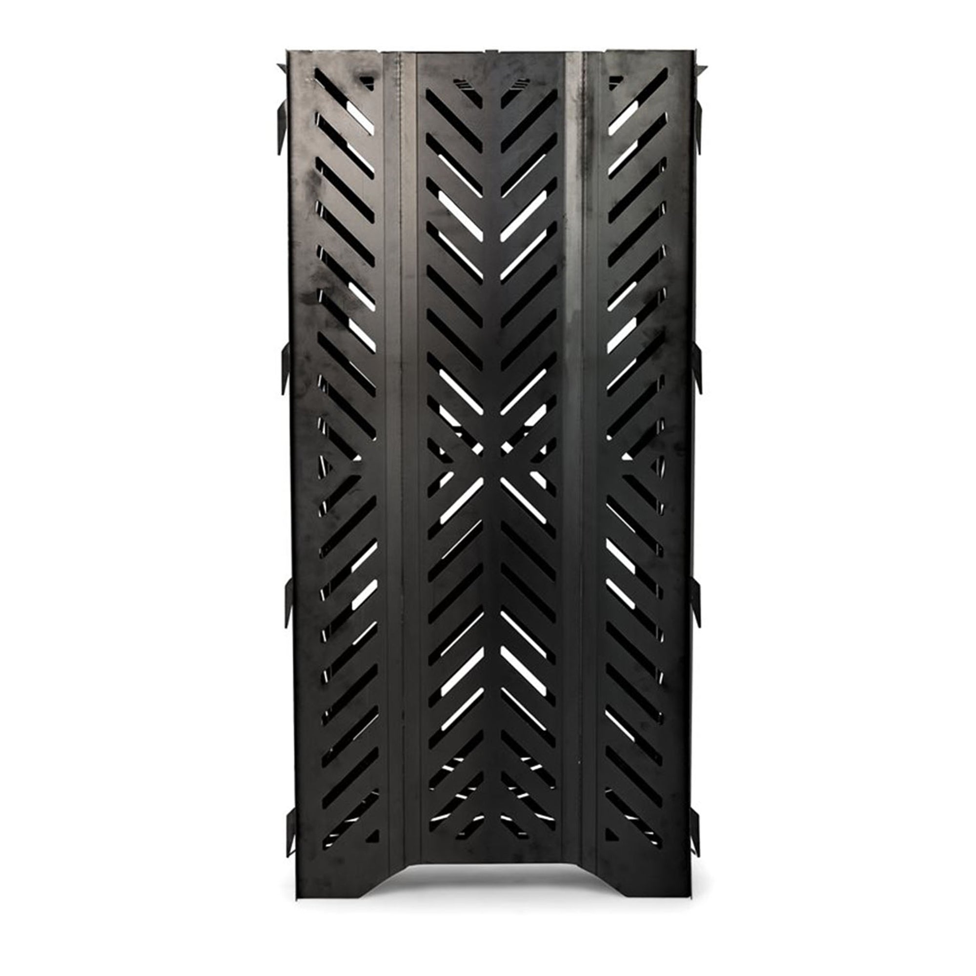 51250 Outdoor Yard Debris Burn Bin Incinerator w/ Lid, Large, 45 Inch (Open Box) - VMInnovations
