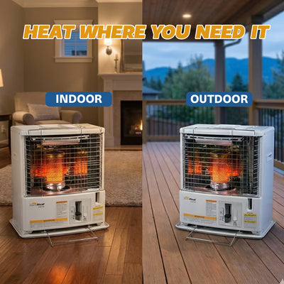 Sengoku KeroHeat Portable Radiant Kerosene Space Heater, 10,000 BTU (Used) - VMInnovations