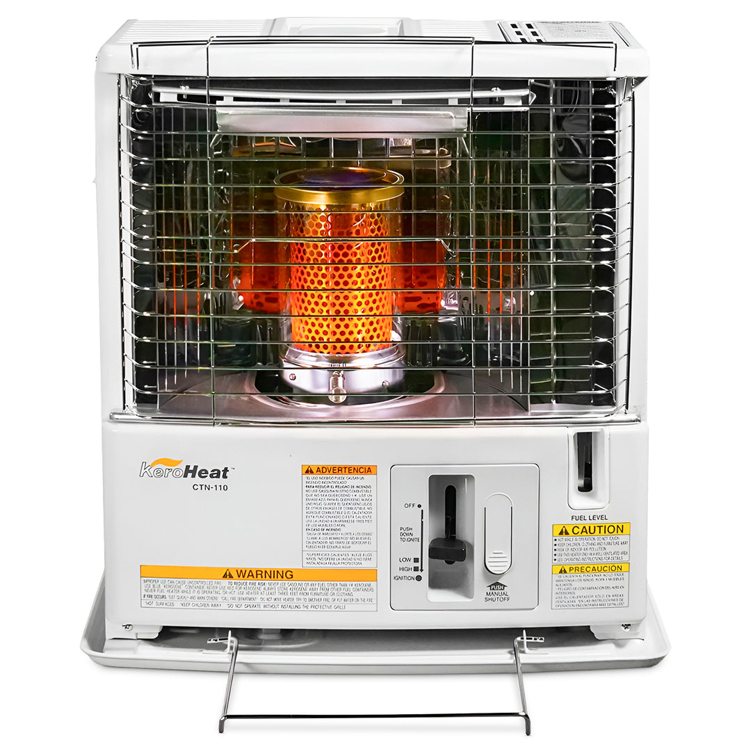 Sengoku CTN-110 KeroHeat Portable Kerosene Space Heater, 10,000 BTU (Open Box) - VMInnovations