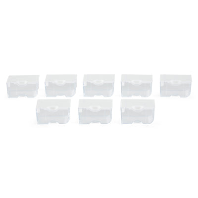 Elizabeth Ward Bead Storage Solutions 8 Piece Craft Storage Containers (3 Pack) - VMInnovations