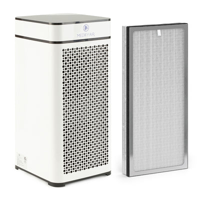 Medify Air MA-40-W1 Tower Room Air Purifier w/ H13 HEPA Replacement Air Filter