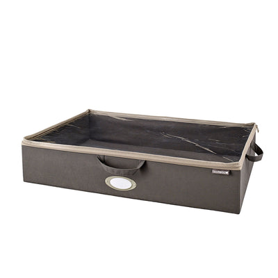 ClosetMaid Fabric Organizer Multiple Item Storage Zip Bag, Charcoal (2 Pack) - VMInnovations