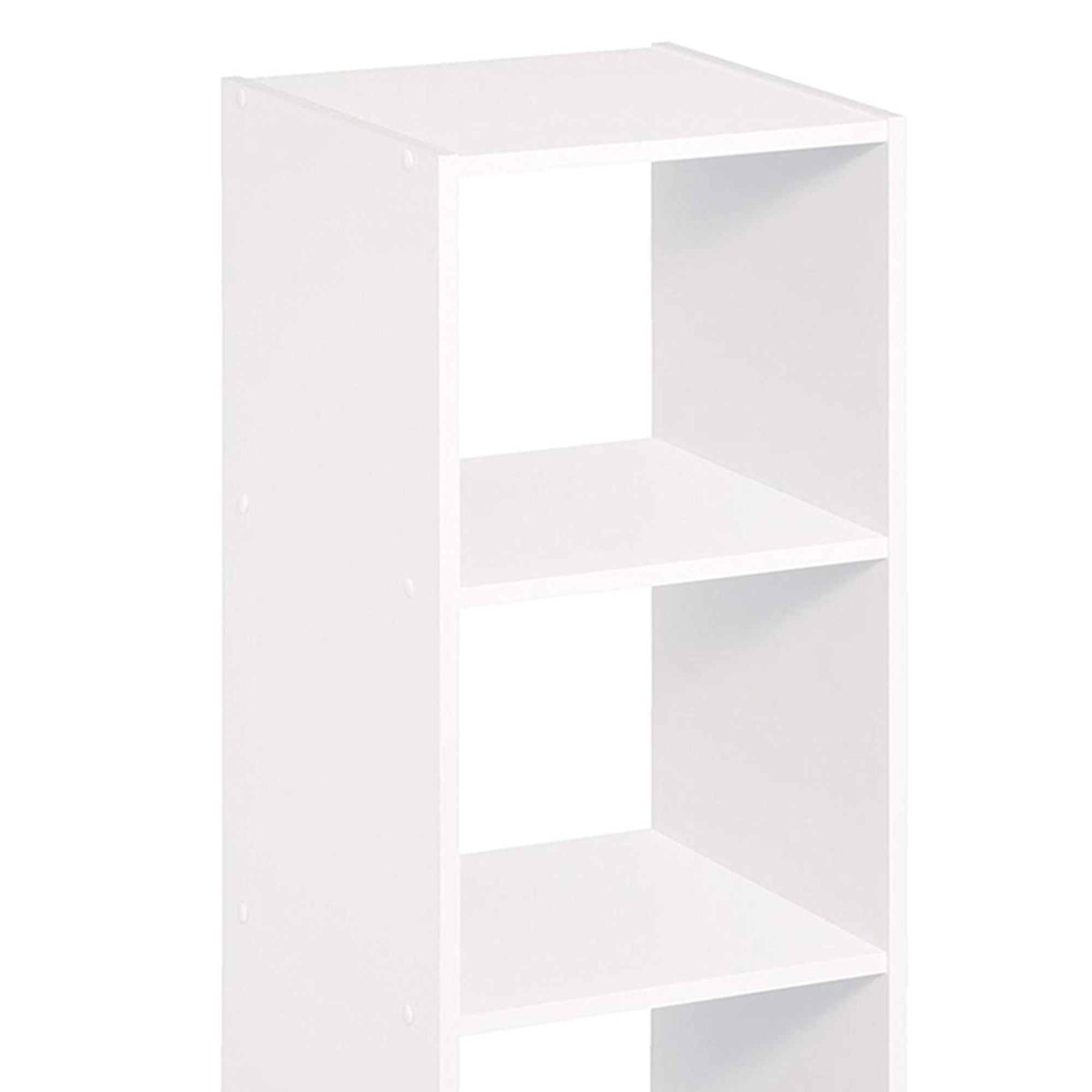 ClosetMaid Decorative Home Stackable 2-Cube Organizer Storage, White (4 Pack)