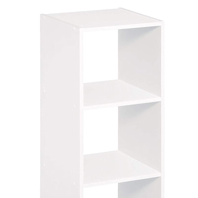 ClosetMaid Decorative Home Stackable 2-Cube Organizer Storage, White (4 Pack)