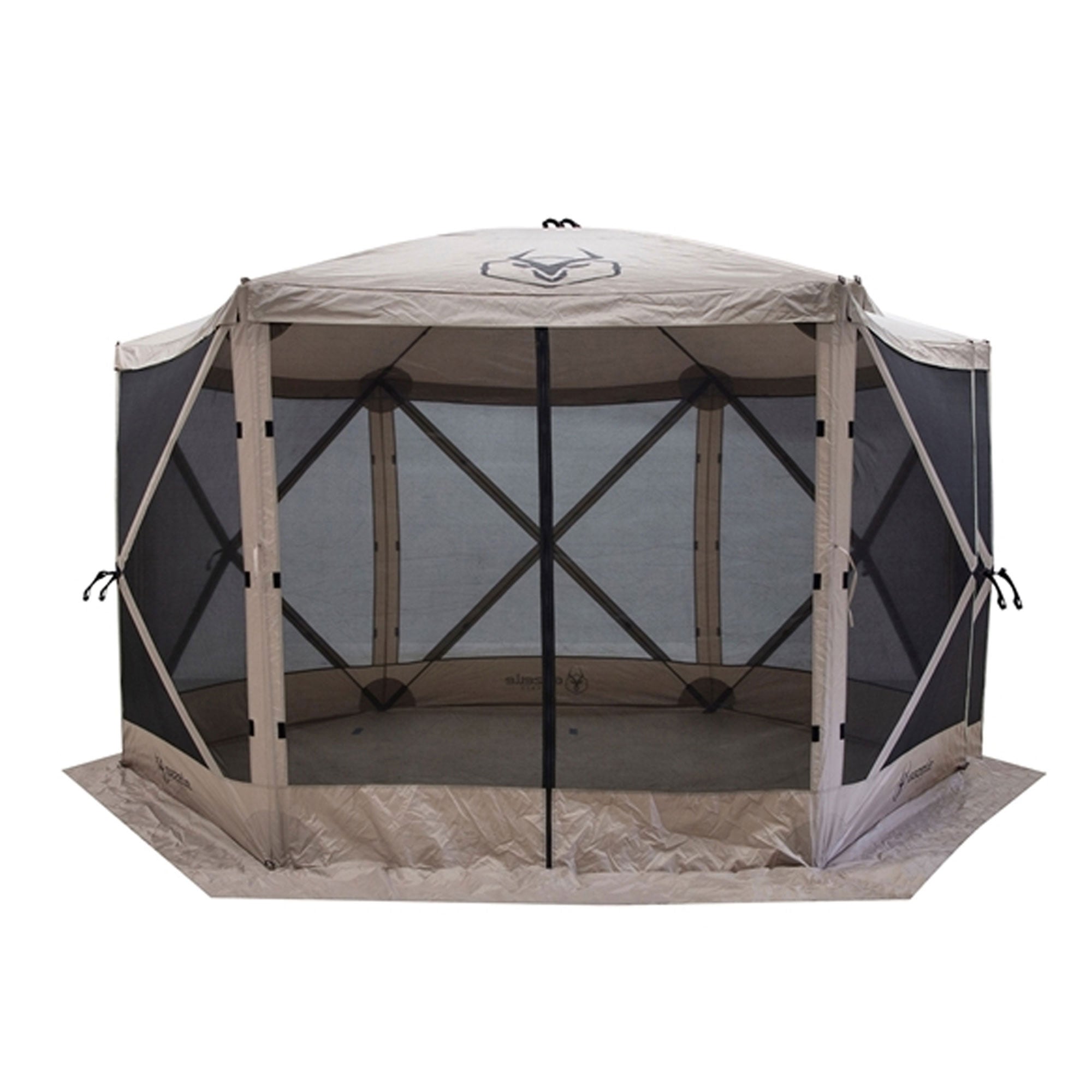 Gazelle Pop Up 8 Person Camping Gazebo Day Tent w/ Mesh Windows (For Parts) - VMInnovations
