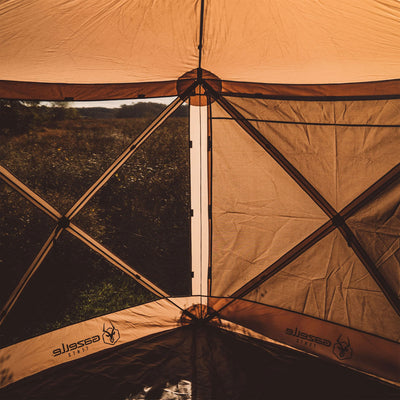 Gazelle Pop Up 8 Person Camping Gazebo Day Tent w/ Mesh Windows (For Parts) - VMInnovations
