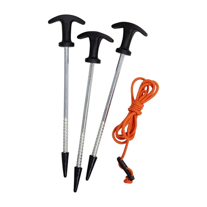 Gazelle GG501DS Pop Up Portable 4 Person Camping Gazebo Day Tent w/ Mesh Windows - VMInnovations