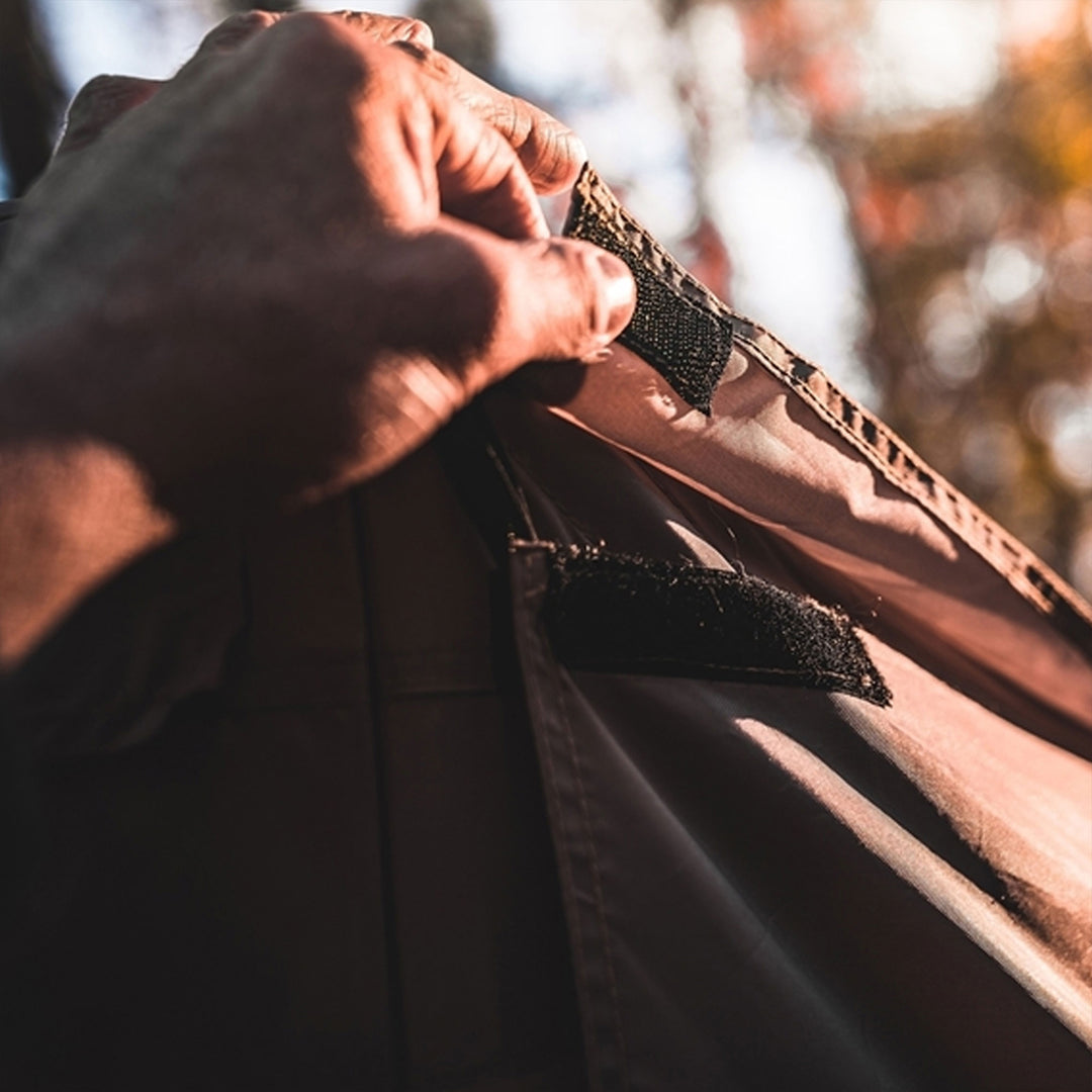 Gazelle GG501DS Pop Up Portable 4 Person Camping Gazebo Day Tent w/ Mesh Windows - VMInnovations