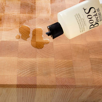 John Boos Block Wooden Board Natural Moisture Cream and Mystery Oil (6 Pack)