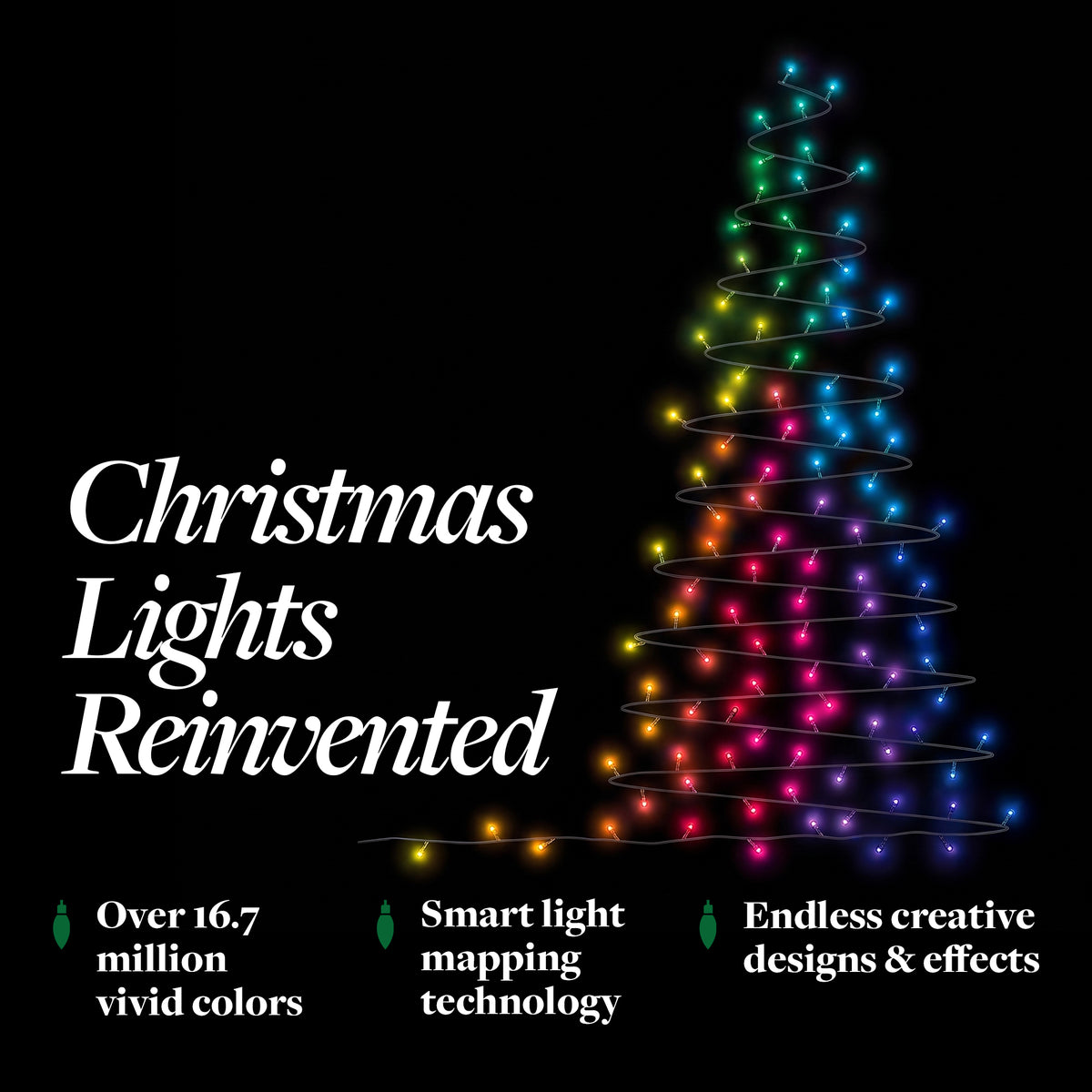 Home Heritage Lumations 33 Ft RGB LED Indoor/Outdoor Lights, 100 Count(Used) - VMInnovations