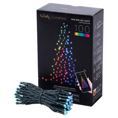 Home Heritage Lumations 33 Ft RGB LED Indoor/Outdoor Lights, 100 Count(Used) - VMInnovations