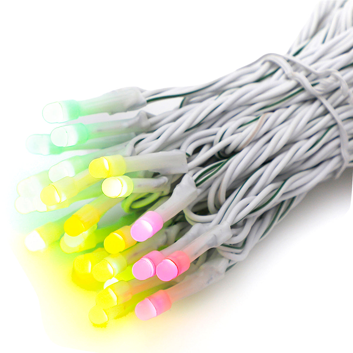 Home Heritage 7Ft Icicle Style Holiday Lights, App Controlled, 50 RGB LEDs(Used)