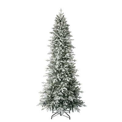 Home Heritage Snowy Redwood Pine 7.5' Prelit Artificial Christmas Tree(Open Box) - VMInnovations