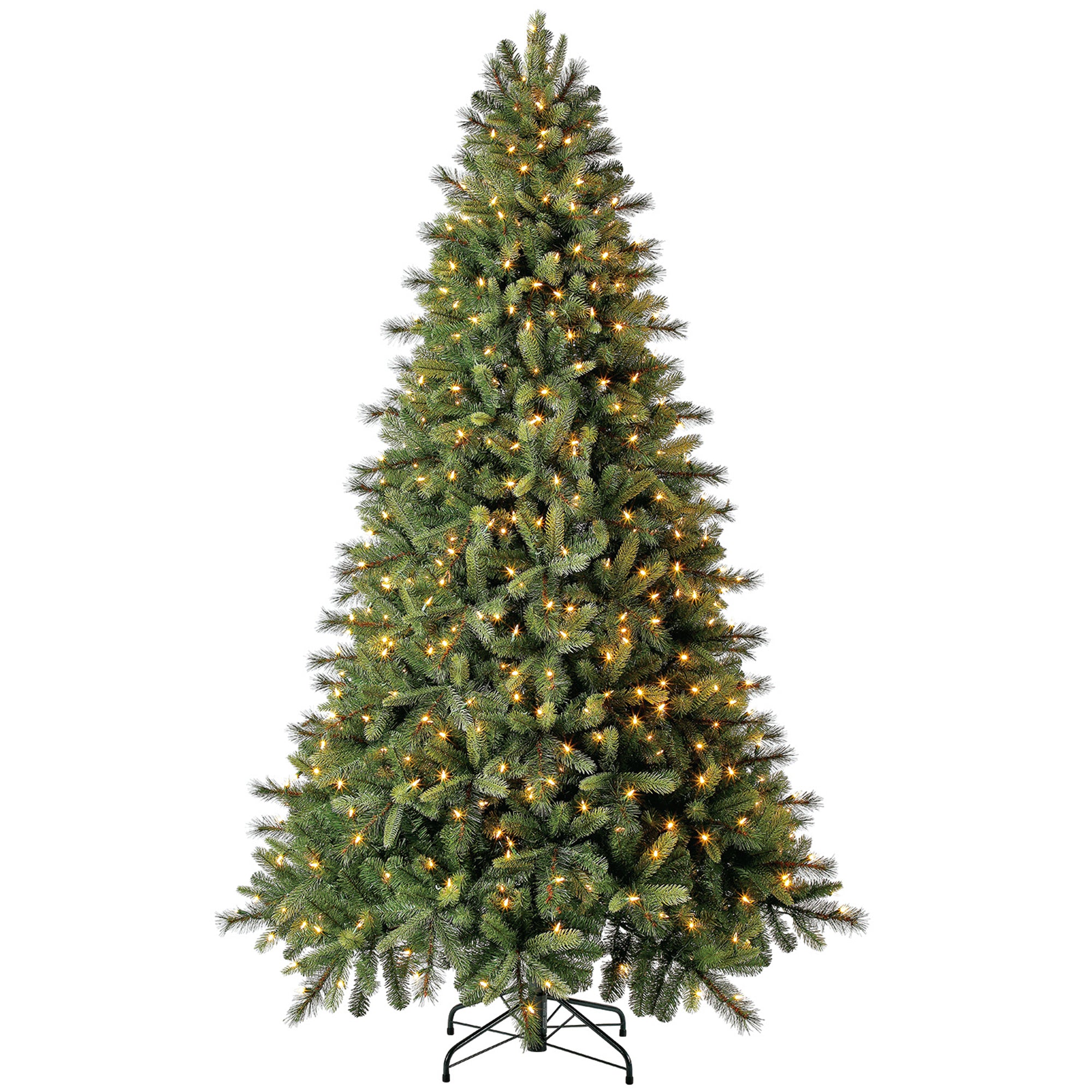 Evergreen Classics 7.5' Pre Lit Norway Spruce Artificial Christmas Tree (Used)