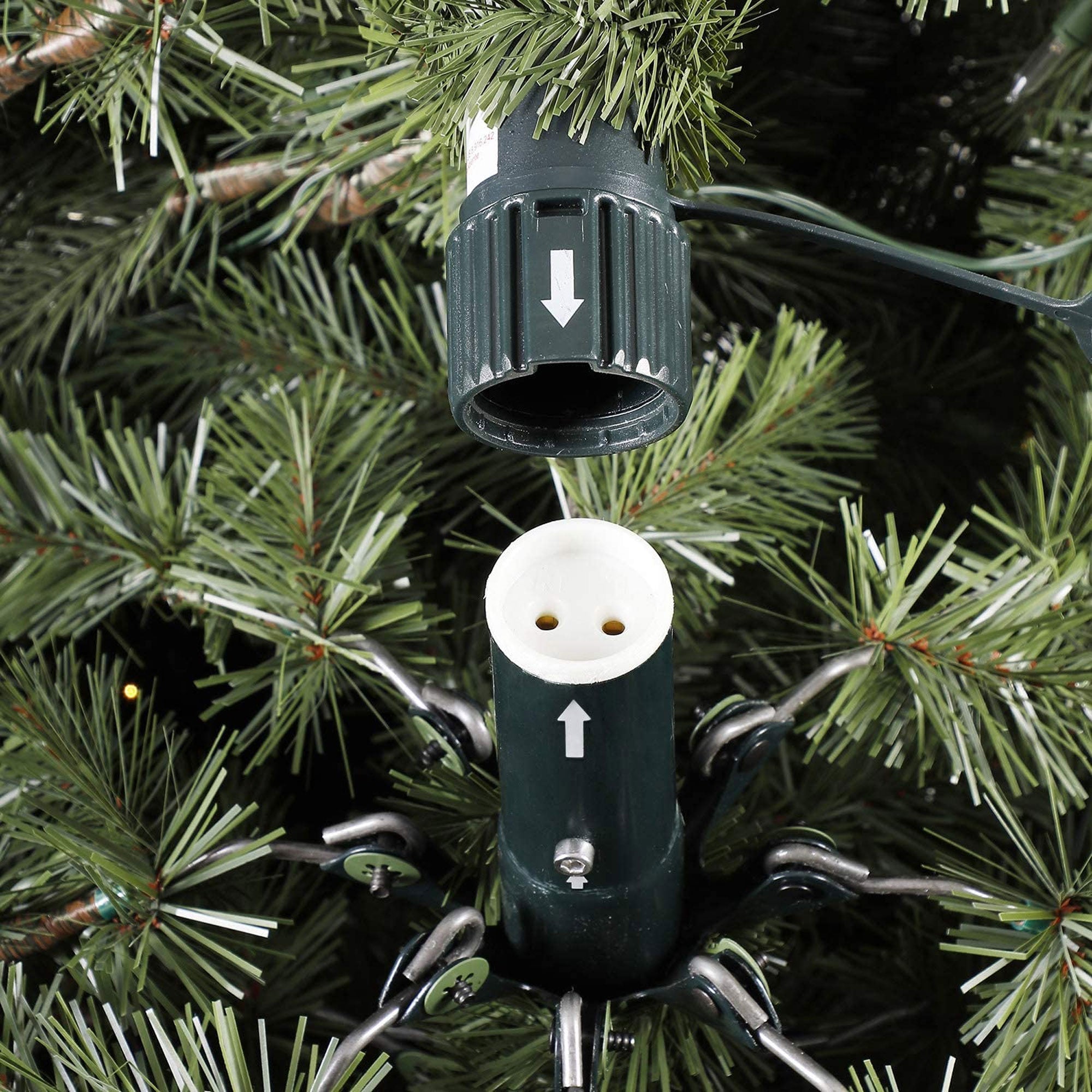Evergreen Classics Norway Spruce 9' Prelit LED Lights Christmas Tree (For Parts) - VMInnovations