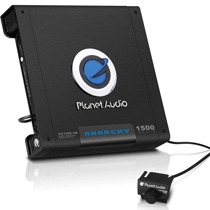 Planet Audio AC15001M 1500 Watt Monoblock A/B Car Audio Amplifier with Remote