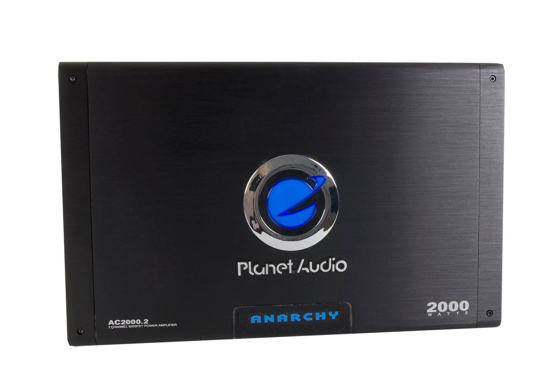 Planet Audio AC2000.2 2000-Watt 2 Channel A/B Car Audio Amplifier with Remote