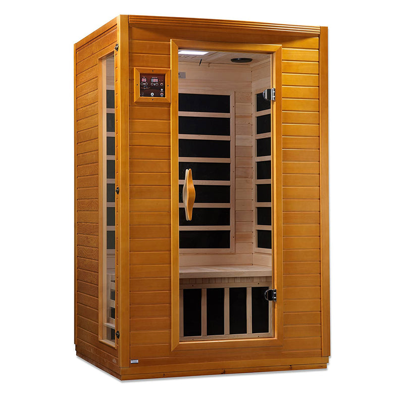 Golden Designs Andora 2 Person Low EMF Infrared Therapy Sauna (Open Box)