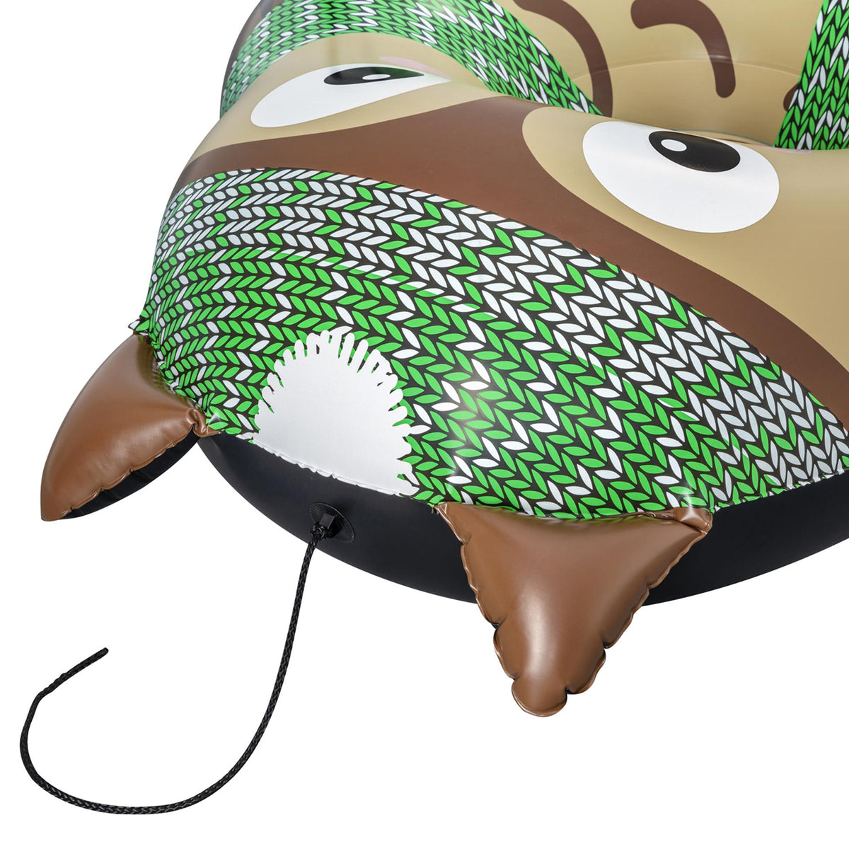 H2OGO! Snow 50 x 48" Oakley the Owl 1 Person Inflatable Winter Snow Tube Sled