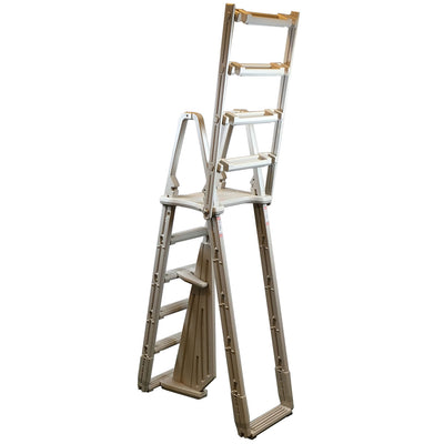 Confer 7100X Evolution A-Frame 48 to 54 Inch Above Ground Pool Ladder (For Parts