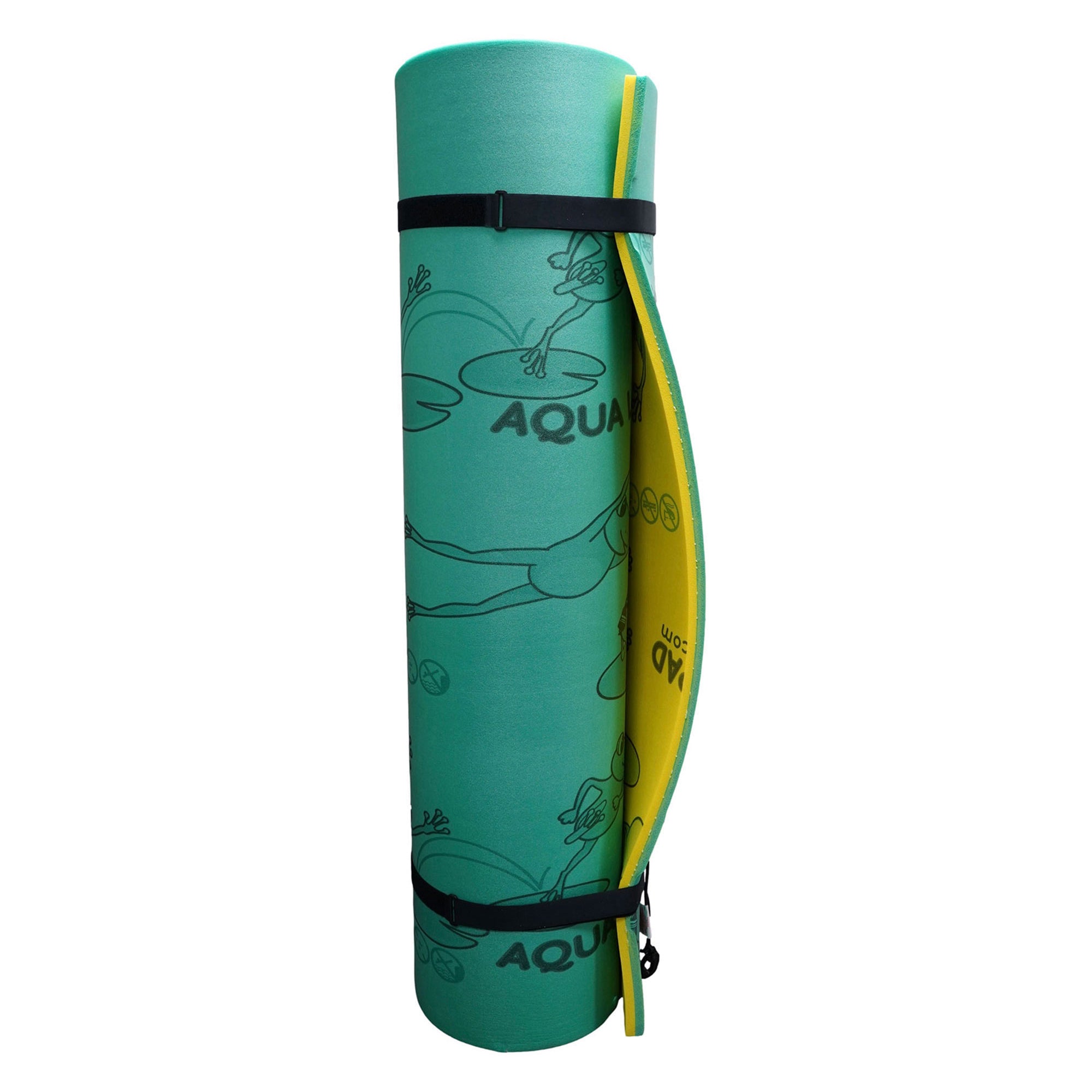 Aqua Lily Pad Water Mat Playground Floating Foam Pad & Dolphin Pool Noodle Float