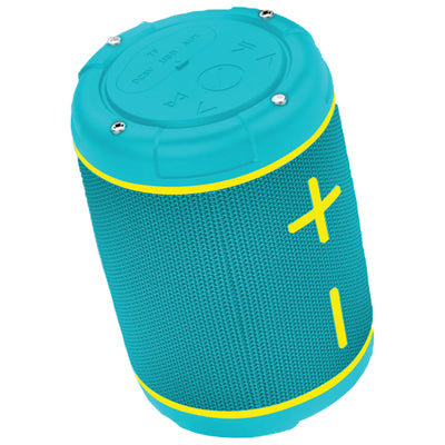 Aqua Lily Pad 15' Bullfrog Floating Island with Floating Water Bluetooth Speaker