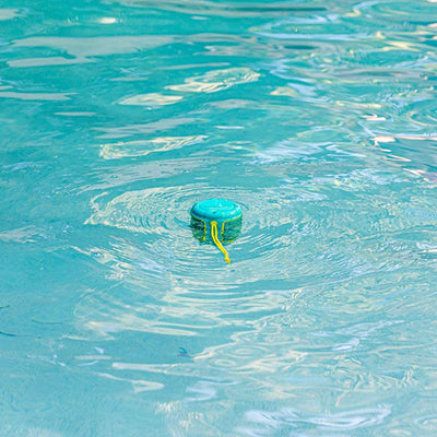 Aqua Lily Pad 14' Maui Floating Island w/ Floating Waterproof Bluetooth Speaker