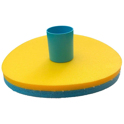 Aqua Lily Pad 14' Maui Floating Foam Island w/ Floating Beverage Holder (2 Pack)