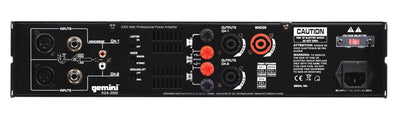NEW! GEMINI XGA-2000 2000 Watt 2 CH Power Amplifier Professional DJ Stereo Amp