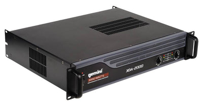 NEW! GEMINI XGA-2000 2000 Watt 2 CH Power Amplifier Professional DJ Stereo Amp