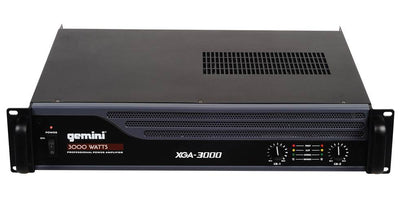 GEMINI XGA-3000 3000W Power Amplifier DJ Stereo Amp