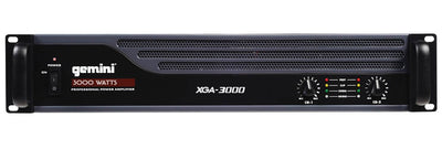 GEMINI XGA-3000 3000W Power Amplifier DJ Stereo Amp