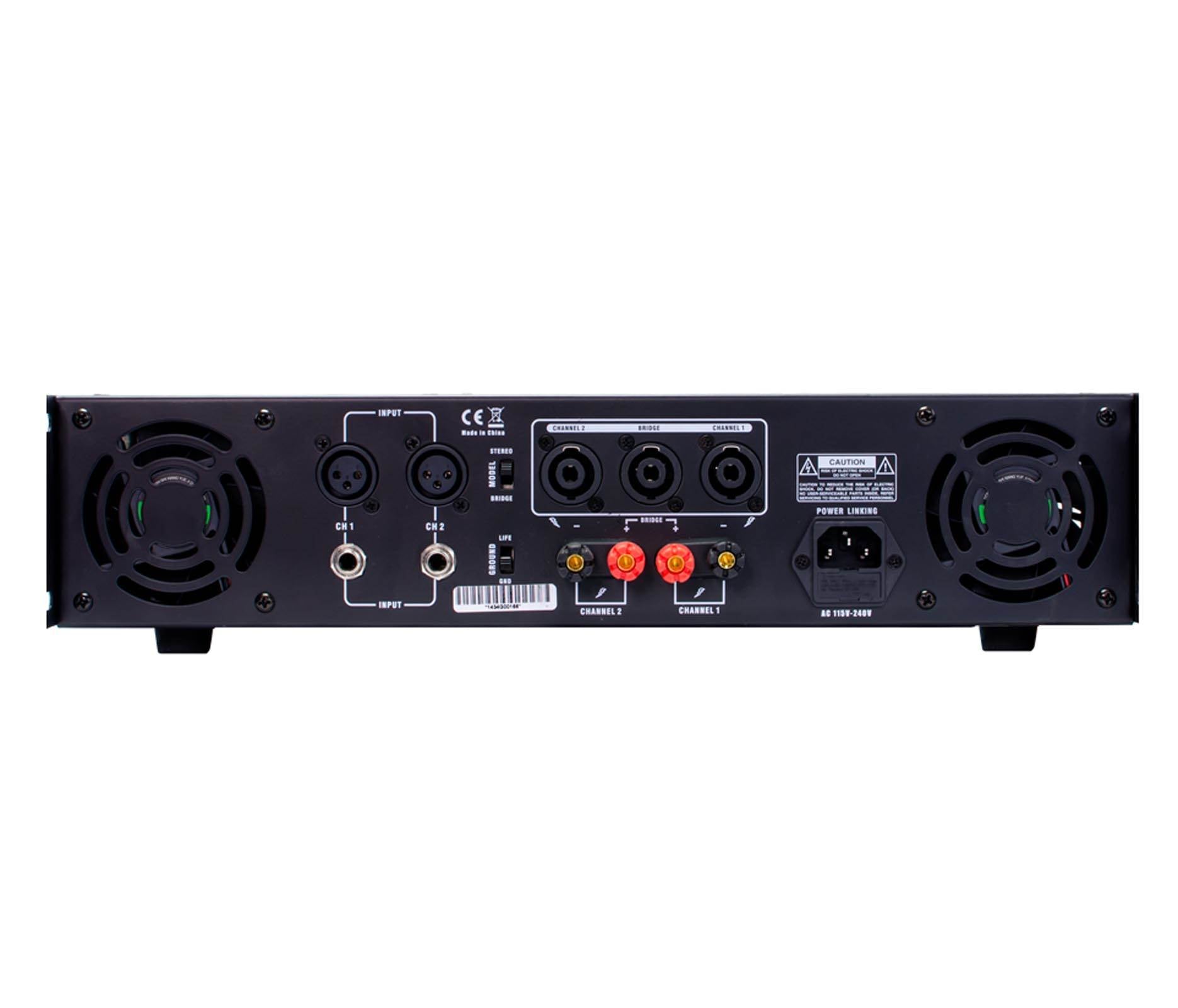 GEMINI XGA-3000 3000W Power Amplifier DJ Stereo Amp