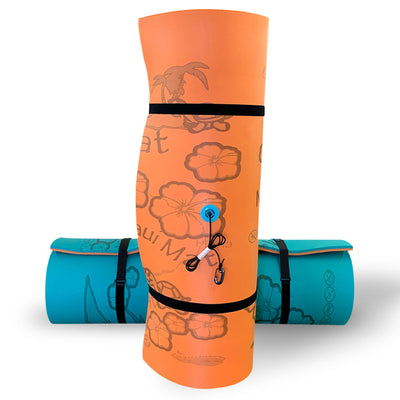 Aqua Lily Pad 20 Ft Maui Water Playground Floating Foam Island Mat & Storage Bag - VMInnovations