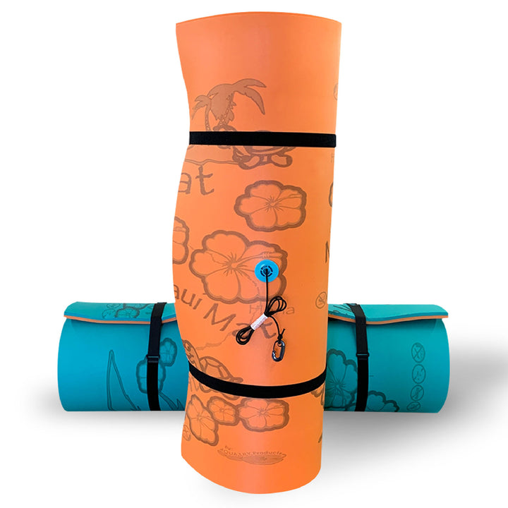 Aqua Lily Pad 20 Ft Maui Water Playground Floating Foam Island Mat & Storage Bag - VMInnovations