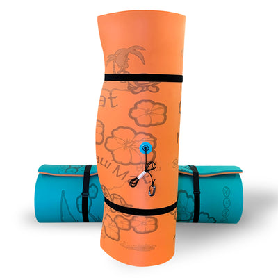 Aqua Lily Pad 20' Maui Floating Island w/ Floating Waterproof Bluetooth Speaker - VMInnovations