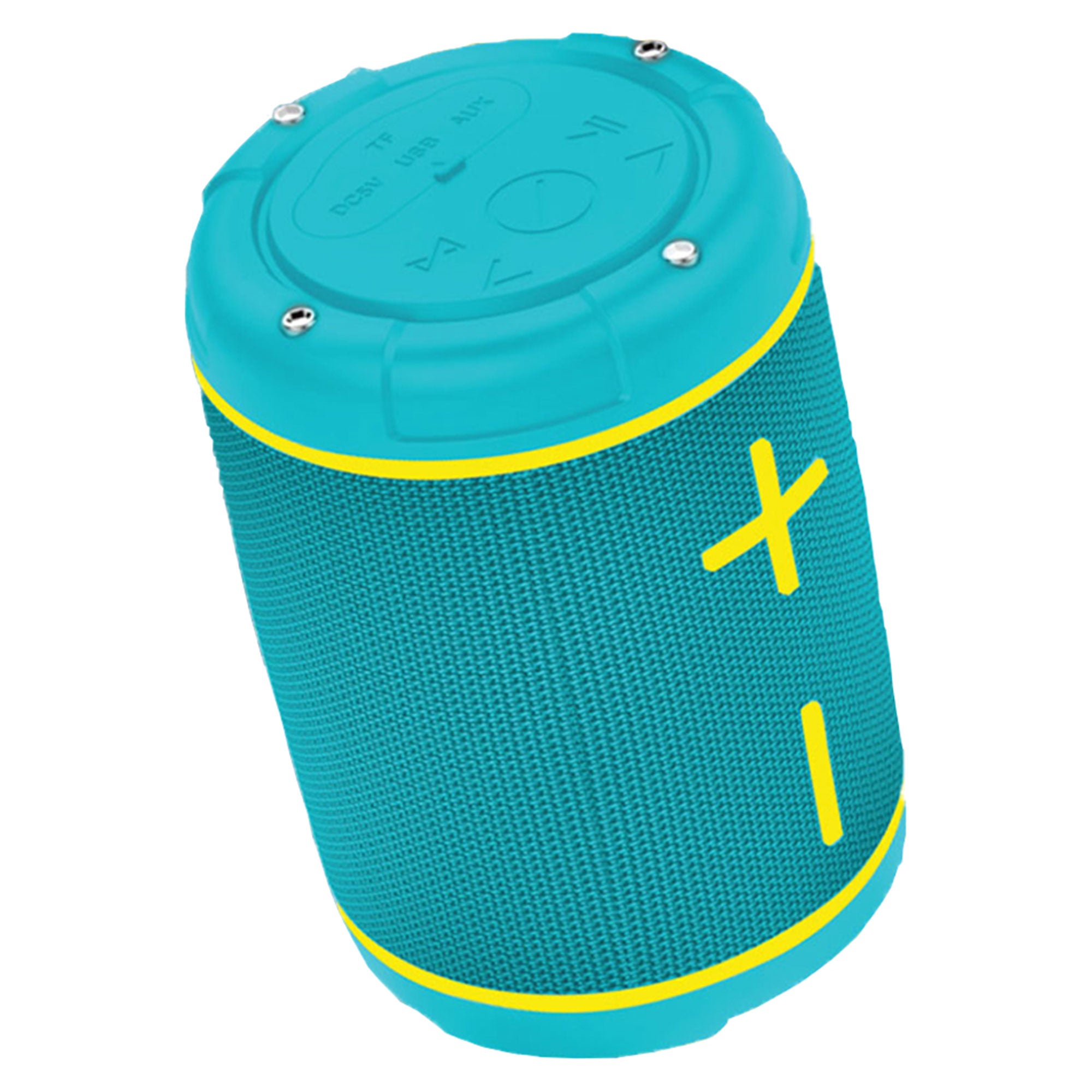 Aqua Lily Pad 20' Maui Floating Island w/ Floating Waterproof Bluetooth Speaker - VMInnovations
