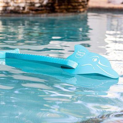 Aqua Lily Pad 20' Maui Floating Island w/ Dolphin Noodle and Pool Noodle, Green