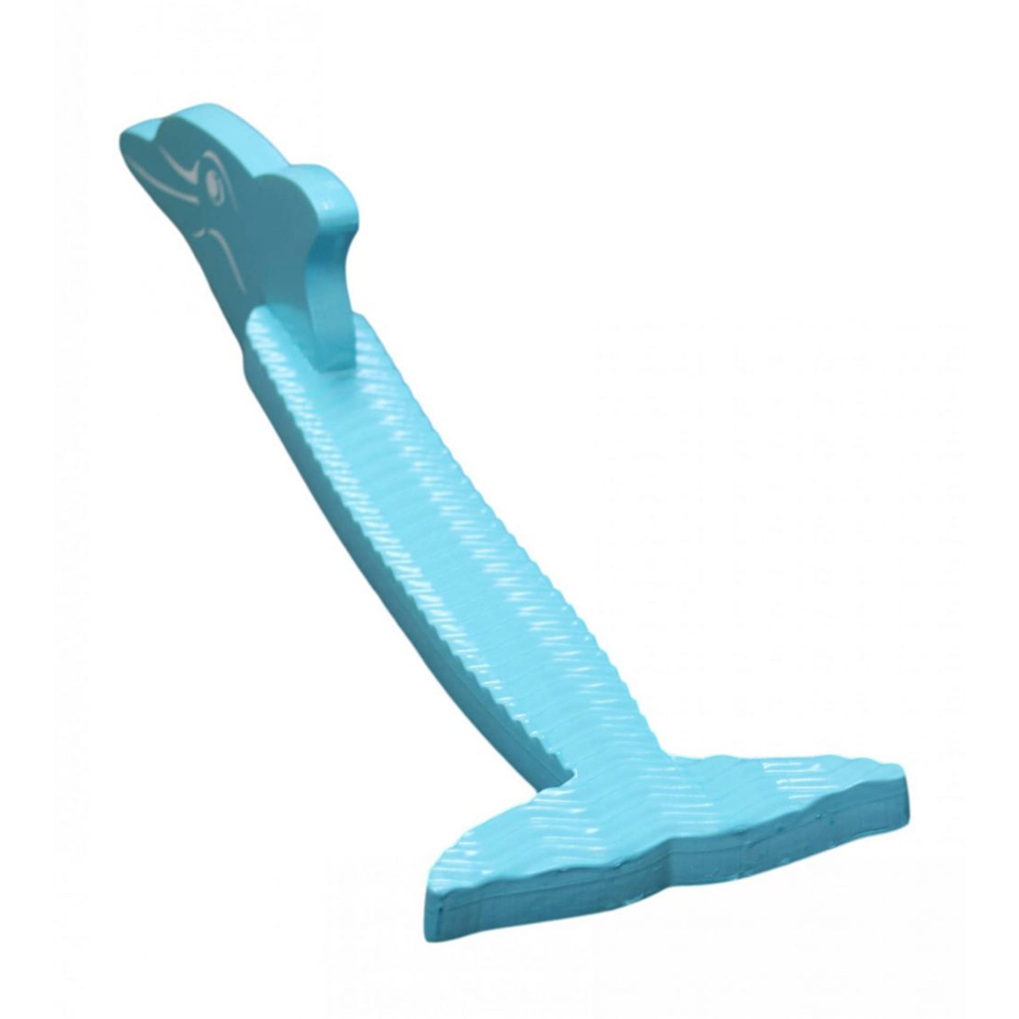 Aqua Lily Pad 20' Bullfrog Floating Island w/ Dolphin Swimming Pool Noodle, Aqua